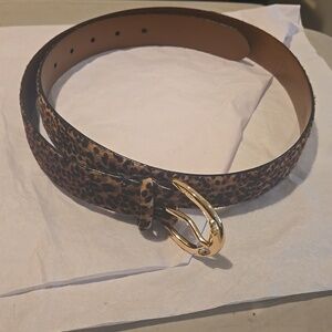 RALPH LAUREN, Animal Print Belt